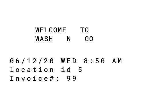 CAR WASH RECEIPT - Deluxe Hand Wash image