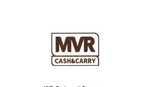 MVR Cash Carry receipt template image