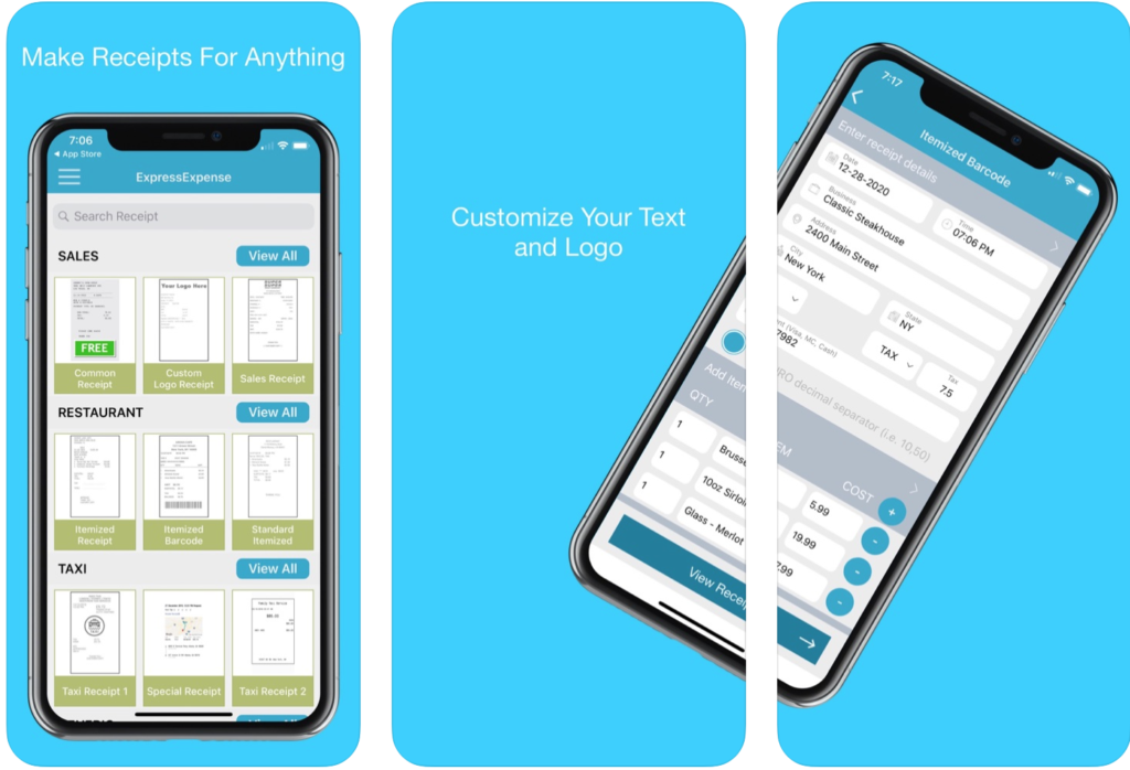 Receipt Maker - Make a Receipt Online