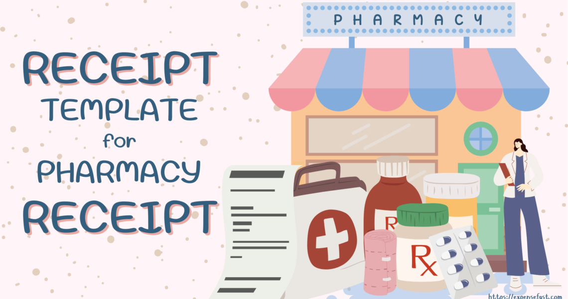 Receipt Template For Pharmacy Receipt ExpenseFAST