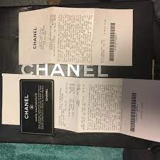 Authentic 2025 chanel receipt